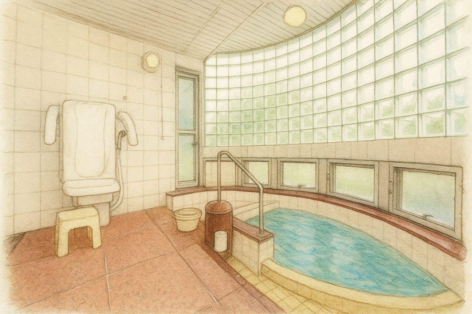 保養センターひよどり「介護浴室」