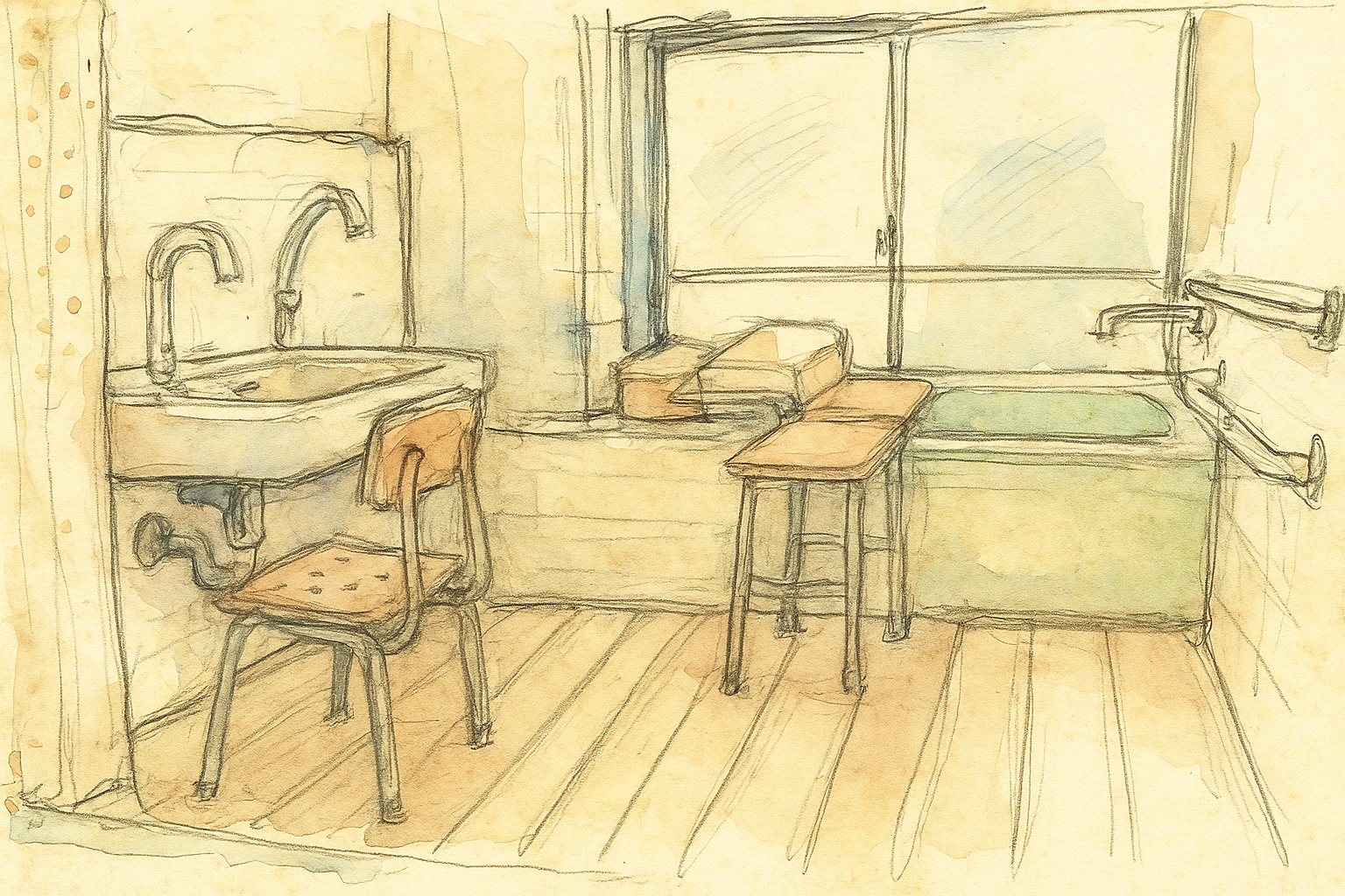 本館「障がい者浴室」